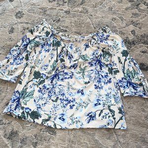 Lucky Brand Off the Shoulder Blouse